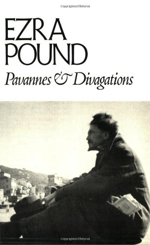 Pavannes and Divagations cover