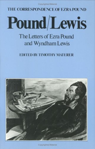 Pound / Lewis: The Letters of Ezra Pound and Wyndham Lewis cover