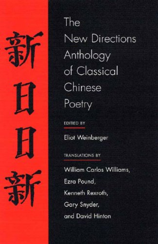 The New Directions Anthology of Classical Chinese Poetry book cover