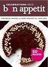 Bon Appetit Celebrations Deck: 50 Recipes for Special Parties and Happy Holidays All Year Long
