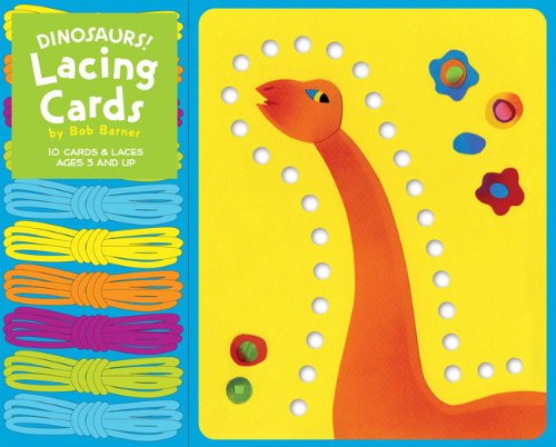 Cover of Dinosaurs! Lacing Cards