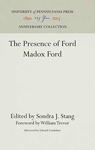 The Presence of Ford Madox Ford book cover