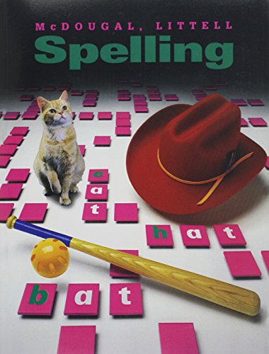 Cover of McDougal Littell Spelling