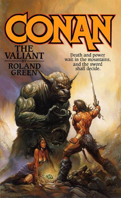 Conan the Valiant (By: Roland J. Green) cover