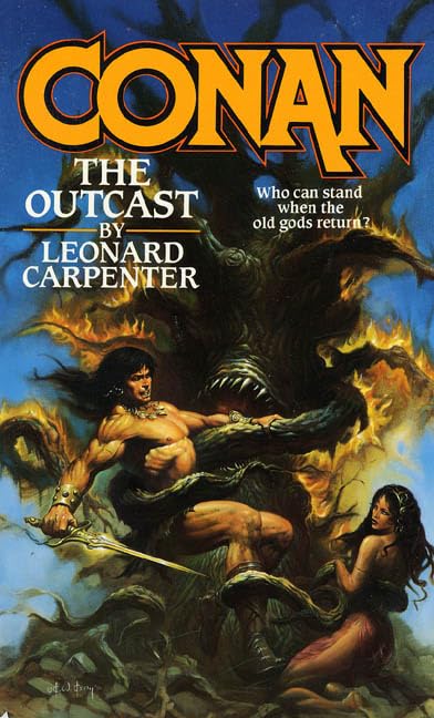 Conan the Outcast (By: Leonard Carpenter) cover