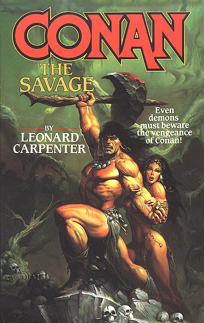 Conan The Savage book cover