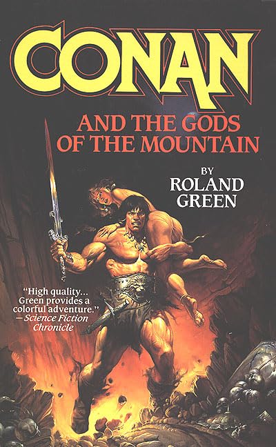 Conan and the Gods of the Mountain (By: Roland J. Green) cover