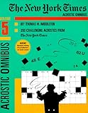 New York Times Acrostic Omnibus Volume 5 The