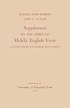 Supplement to the Index of Middle English Verse: Carleton Brown and Rossell Hope Robbins