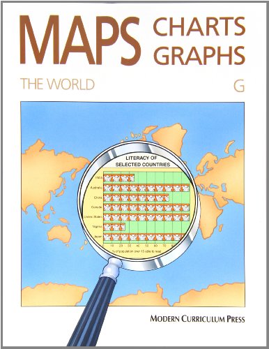 Cover of Maps, Charts, and Graphs the World Level G (Maps Charts and Graphs)