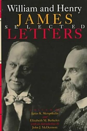 William and Henry James: Selected Letters cover