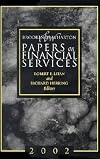 Brookings-Wharton Papers on Financial Services: 2002
