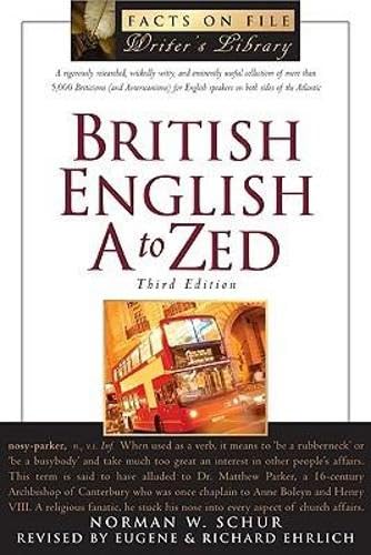 Cover of British English A to Zed