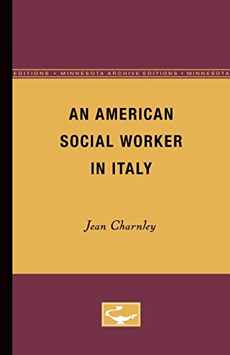 Cover of American Social Worker in Italy