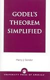 Godel's Theorem Simplified