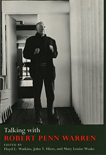 Talking with Robert Penn Warren cover