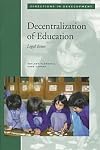 Decentralization of Education: Legal Issues (Directions in Development)