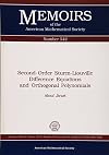 Second-order Sturm-Liouville difference equations and orthogonal polynomials