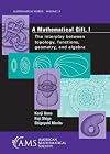 A Mathematical Gift, 1: The Interplay Between Topology, Functions, Geometry, and Algebra