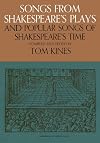 Songs From Shakespeares Plays And Popular Songs Of Shakespeares Time