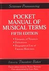 Schirmer Pronouncing Pocket Manual of Musical Terms