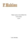 Three Duos Concertants for Two Flutes, Opus 10