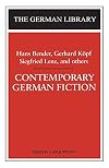 Contemporary German Fiction (German Library)