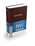 Santa Biblia Holy Bible Nueva Version Internacional Tapa Dura Vino New International Version Burgundy Cover