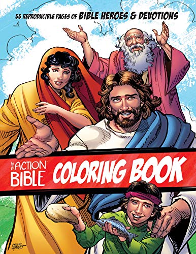 Cover of Action Bible Coloring Book