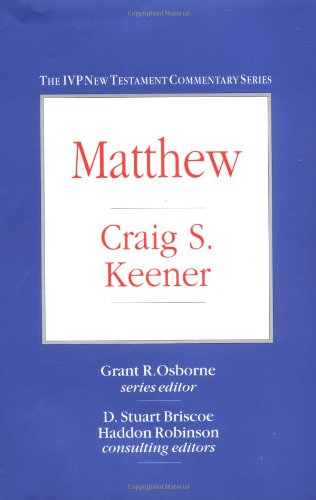 Matthew (By: Craig S. Keener) cover