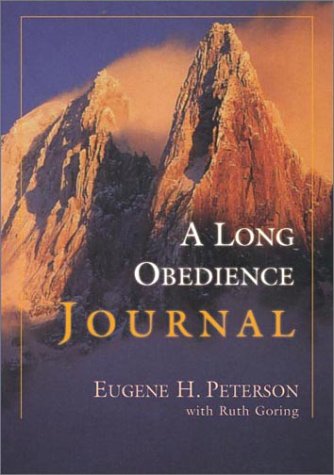 A Long Obedience Journal (With: Ruth Goring) cover