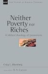 Neither Poverty nor Riches: A Biblical Theology of Possessions (New Studies in Biblical Theology)