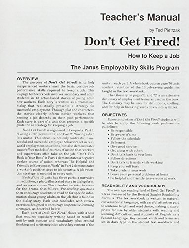 Cover of The Janus Employability Skills Program