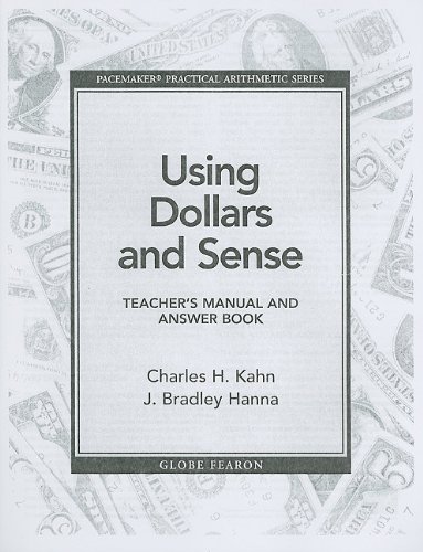Cover of Using Dollars and Sense Teacher's Guide (Practical Arithmetic)