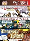 Great Stories of Courage /Call of the Wild/ Red Badge of Courage/ Treasure Island: The Call of the Wild/ the Red Badge of Courage/Treasure Island (Bank Street Graphic Novels)