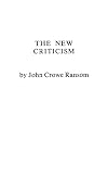 The new criticism