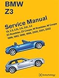 Bmw Z3 Service Manual 19962002 19 23 25i 28 30i 32 Z3 Roadster Z3 Coupe M Roadster M Coupe