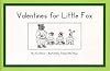 Valentines for Little Fox (Handprints, D, Set 2)