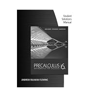 Student Solutions Manual for Stewart/Redlin/Watson