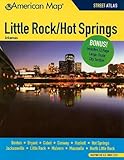 Little Rock Hot Springs Ar Atlas American Map