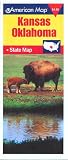 American Map Kansas Oklahoma State Map