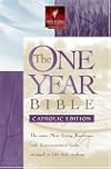 The One Year Bible NLT, Catholic Edition