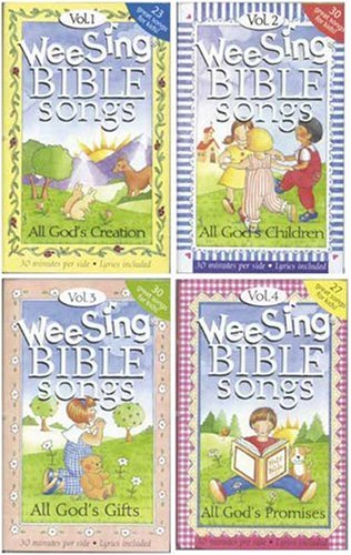 Cover of Wee Sing Bible Song Cassettes (4-pk)