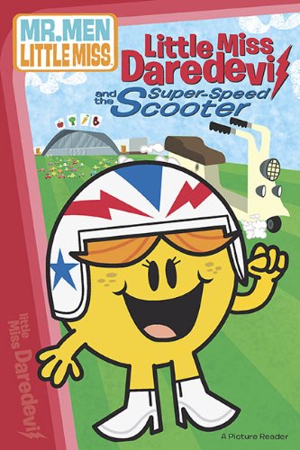 Cover of Little Miss Daredevil and the super-speed scooter.