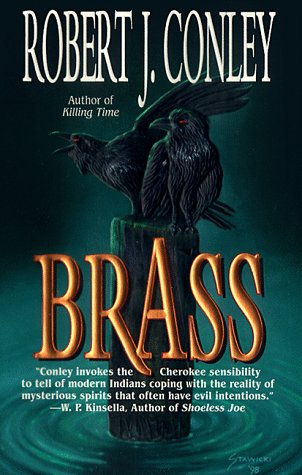 Brass book cover