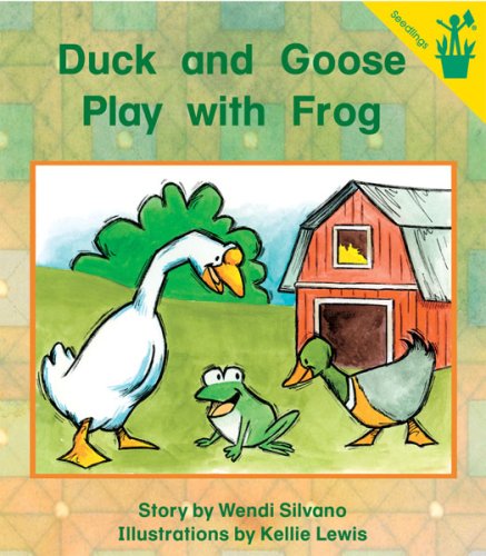 Duck and Goose Play with Frog book cover