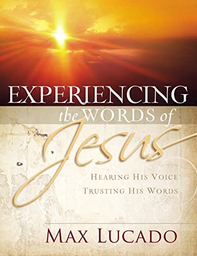 Experiencing the Words of Jesus cover