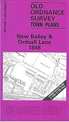 New Bailey & Ordsall Lane 1848: Manchester Large Scale Sheet 27 (Old Ordnance Survey Maps of Manchester)