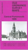 Central Portsmouth 1896: Hampshire Sheet 83.08 (Old O.S. Maps of Hampshire)