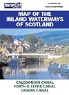 Map Inland Waterways of Scotland
